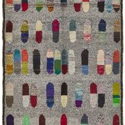Tapis boho recyclé turc fait main 170 cm x 240 cm