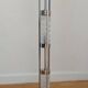 Vintage stainless steel floor lamp