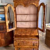 Dutch Scriban, secretary, 19th century, with high window