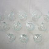 12 Regency Luminarc wine glasses from the 70s