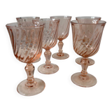 Set of 6 Rosaline wine glasses