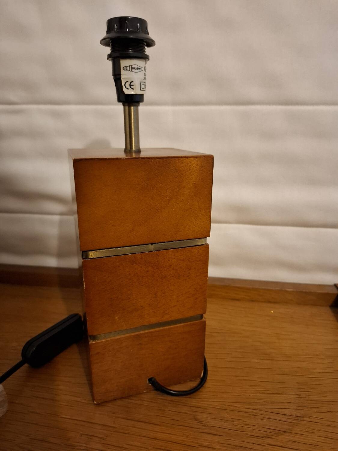 Vintage lamp base