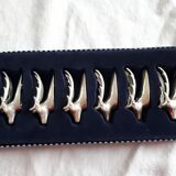 Reindeer-headed knife holder
