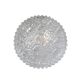 Ceiling light or wall light in moulded glass