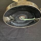 Art deco chrome mushroom lamp