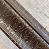 Old carved wooden frame