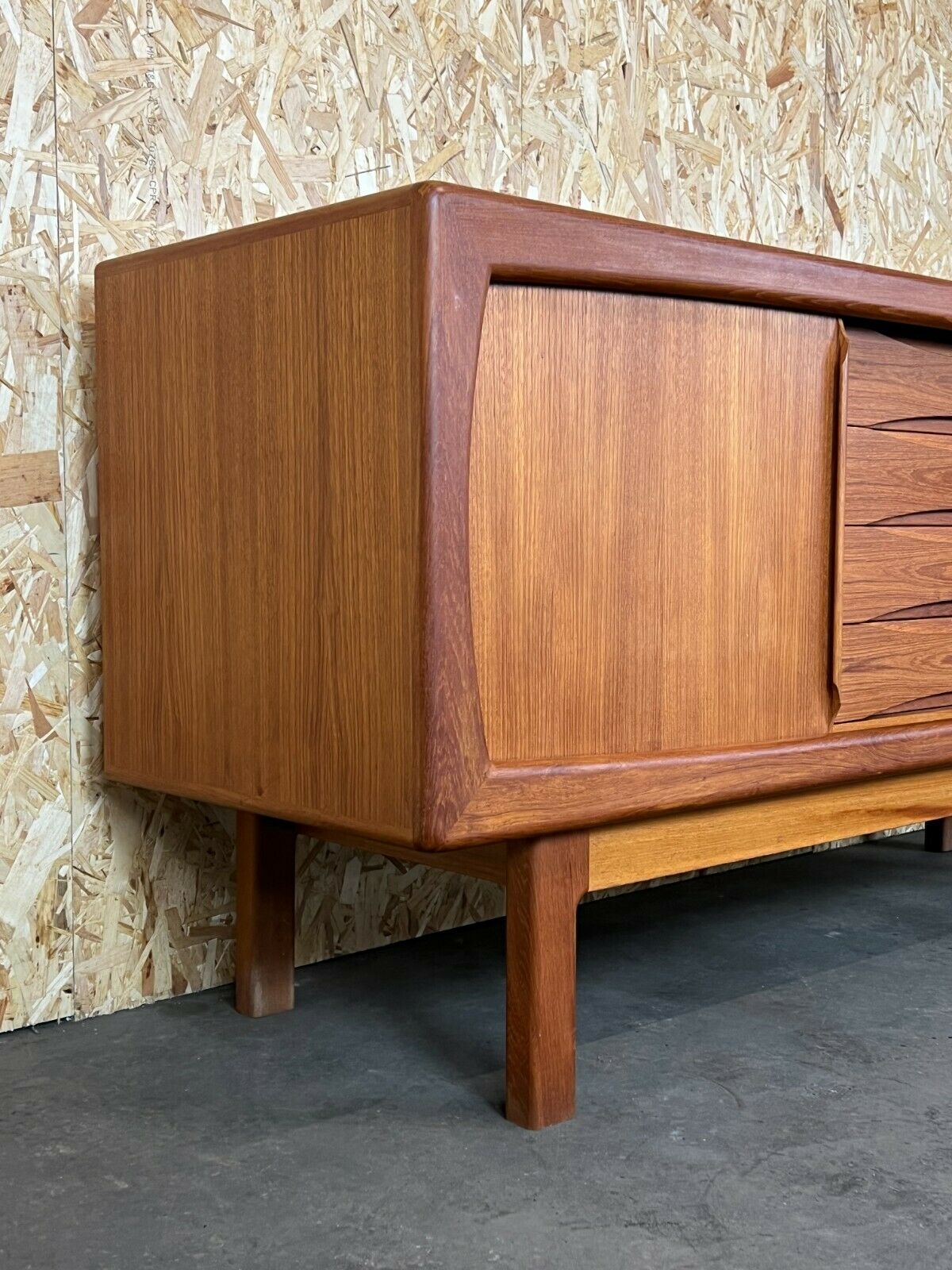 Teak sideboard Credenza HP Hansen Danish design Denmark 60s 70s