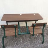 Old student desk