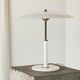 Solist table lamp in metal, brass and opal glass IKEA, 1990