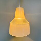 Holophane glass suspension rv2 prismopal 1972 ø 24 cm
