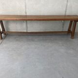 Wooden bench