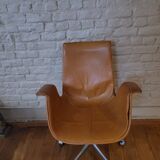 5 tulip chairs by designers Preben Fabricius & Jørgen Kastholm for Kill International, 1960