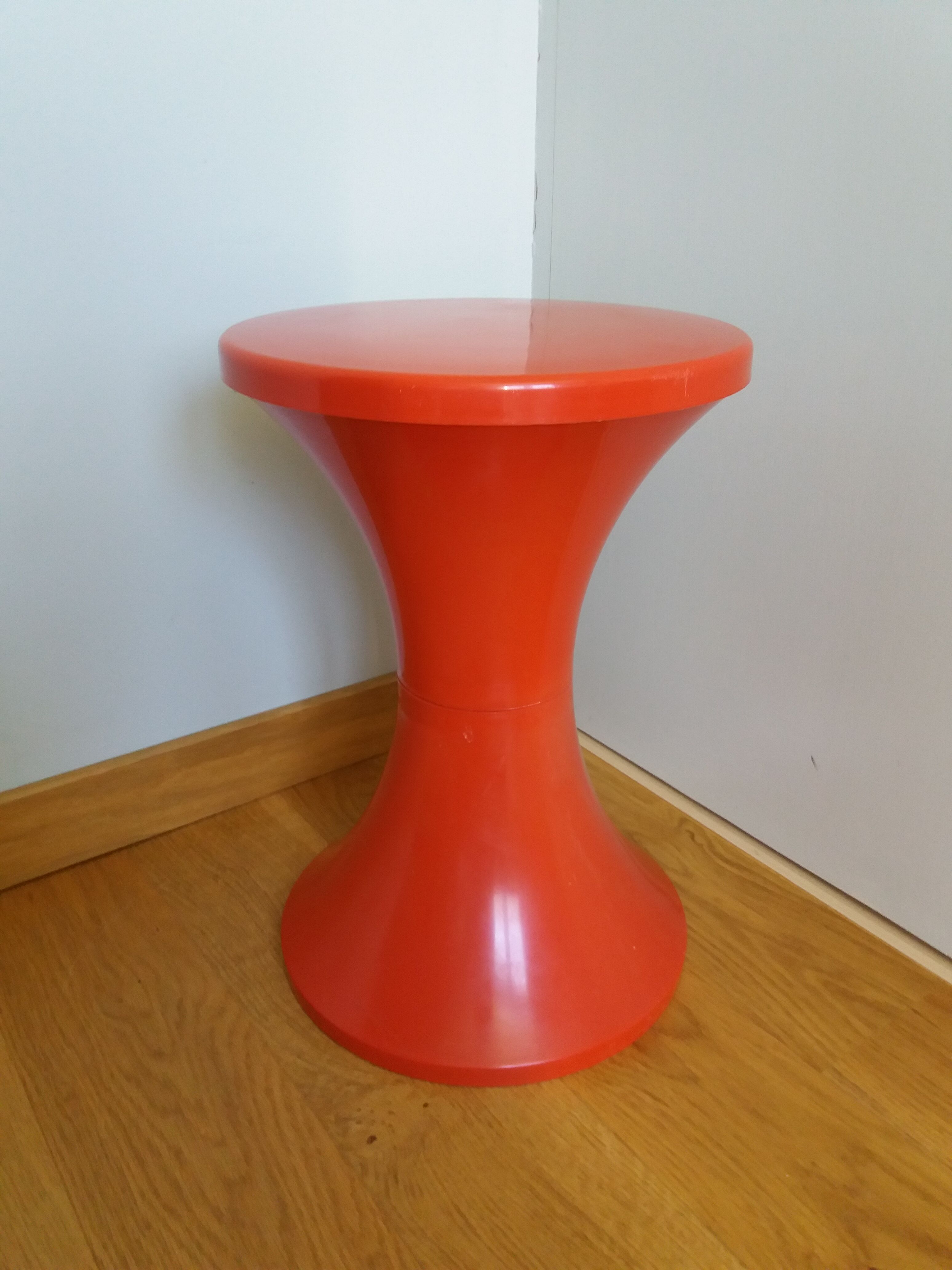Tabouret Tam Tam diabolo rouge