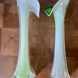 Pair of Murano style vases from the 60s