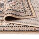 Tapis persan beige et noir chaku 200x300 cm