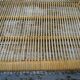 Vintage rattan tray
