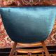 6 cherry wood chairs with openwork backs