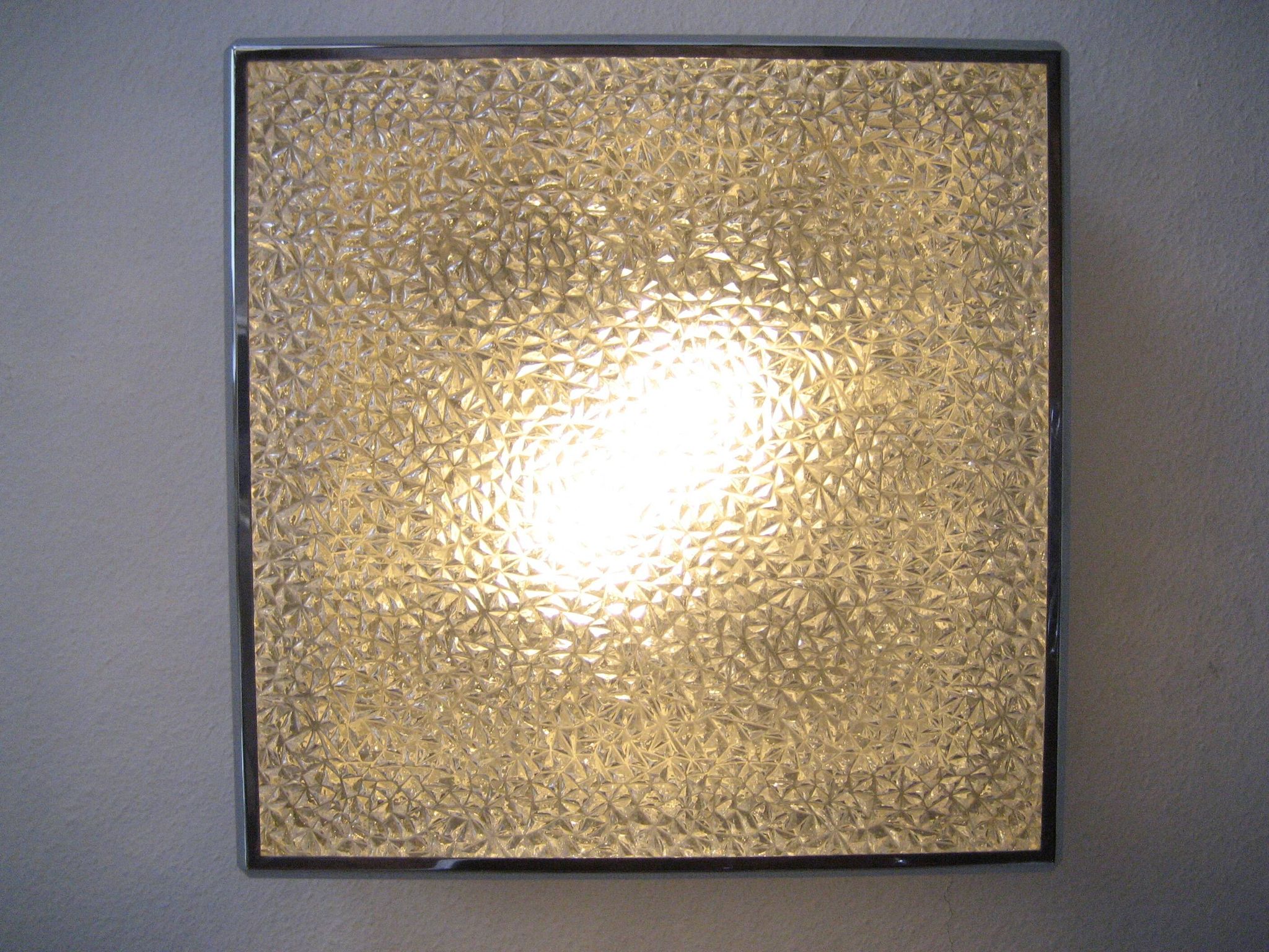 Vintage ceiling lamp, 71 x 71 cm