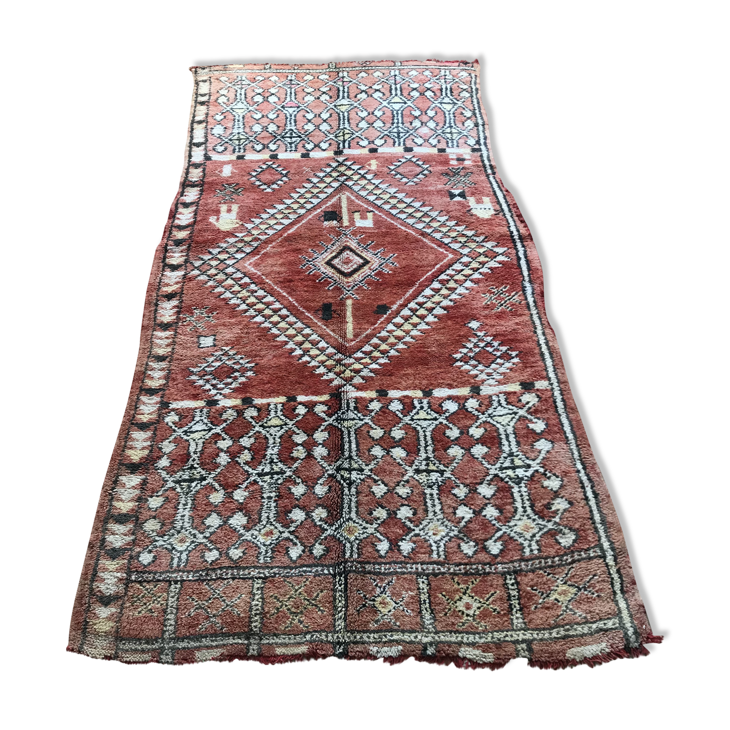 Tapis Zemmour ancien 200 x 110 cm
