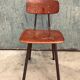 Vintage Pagholz chair in moulded wood and metal, 1960s