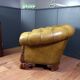 Chesterfield club armchair in baroque style