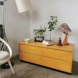 MK Mobel chest of drawers in elm from the 70s