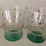 Set of 6 vintage glasses