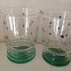 Série de 6 verres vintage