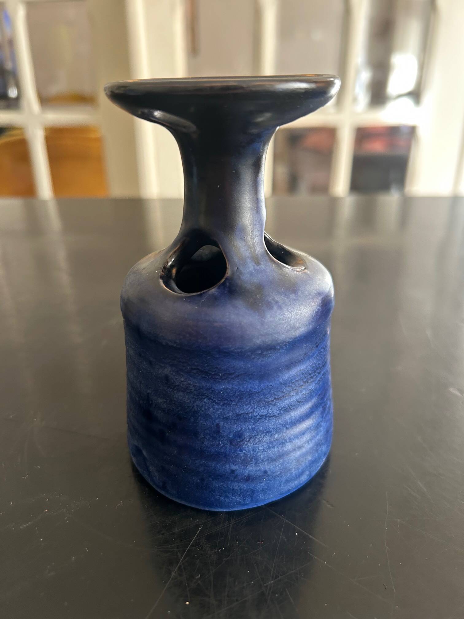 pair of Salins ceramic vases