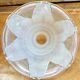 Old small Art Deco lamp 1930 golden basin Ezan one
