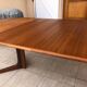 Table ovale Baumann en teck massif