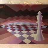 Kinetic tapestry by Patrice Allart