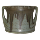 Art Nouveau ceramic pot - Denbac Vierzon