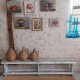 Antique bench with original patina