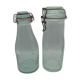 Set of 2 old glass jars Lorraine