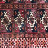 Tapis ancien Selle Tékké Boukhara fait main 64X107 CM