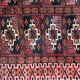 Saddle Tekke Bokhara rug old handmade 64 X 107 CM