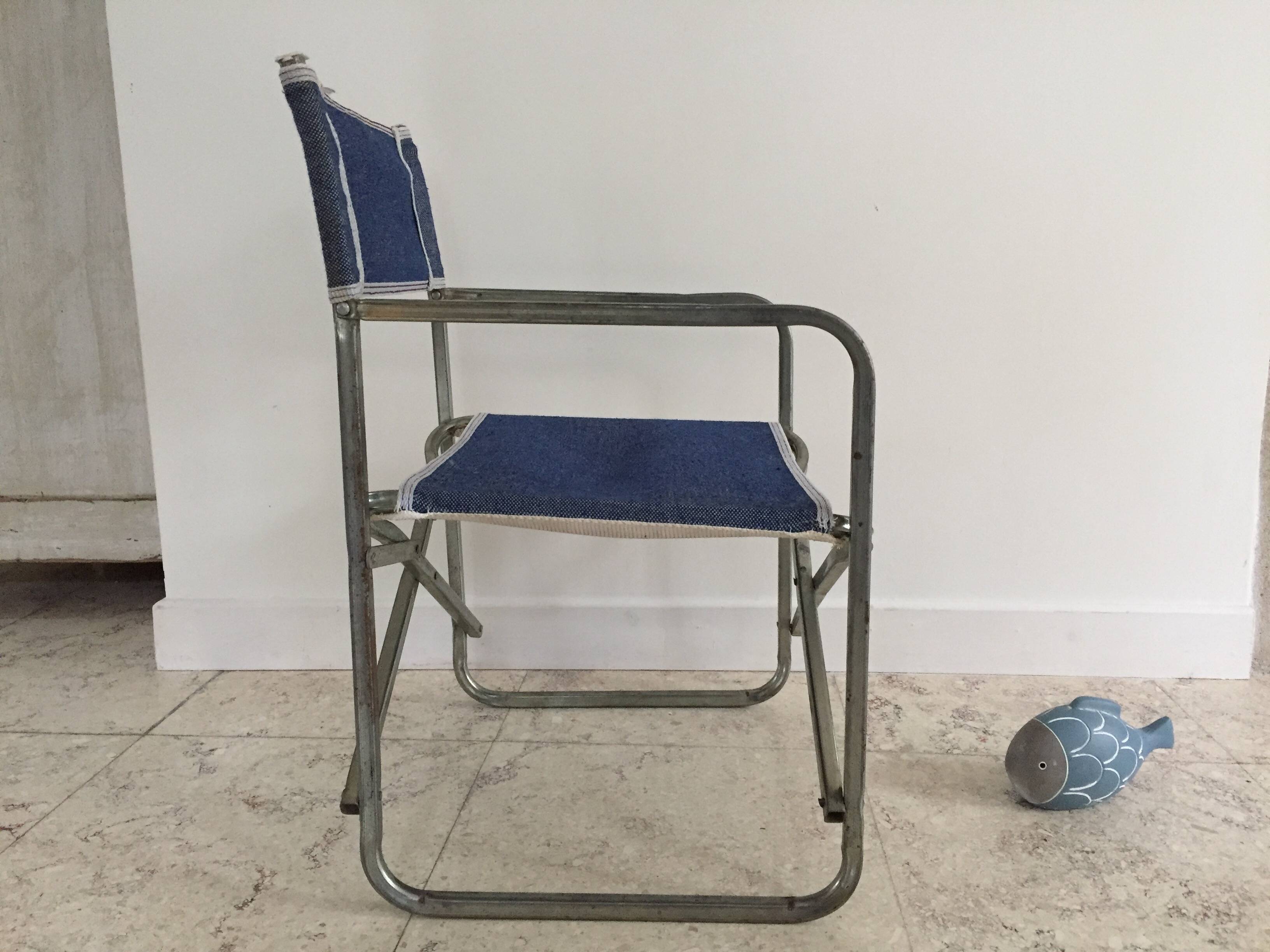 Fauteuil pliant vintage pour enfant