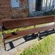 Pair of antique church pews