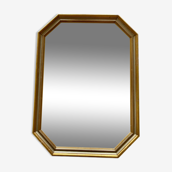 Miroir en bois doré 40x54cm