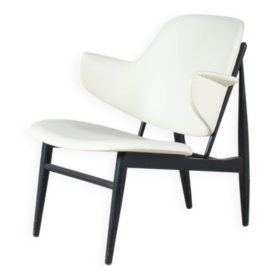 « Shell Chair » des années 1950 par Ib Kofod-Larsen pour Christensen & Larsen, Danemark