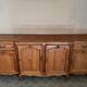 Grand buffet enfilade in Louis XV style in cherry wood – 240 cm
