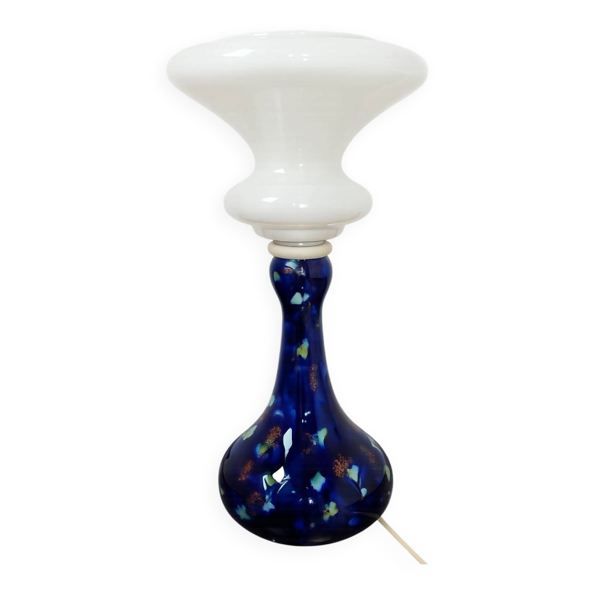 Lampe de table 'Ciel nocturne' de l'ère spatiale, années 1960 – style Wallendorf