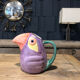 Pichet toucan en céramique vintage