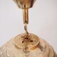 Suspension boule et laiton