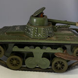 Jouet ancien tank joustra
