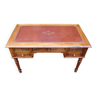 bureau d époque louis philippe en noyer du 19e siécle