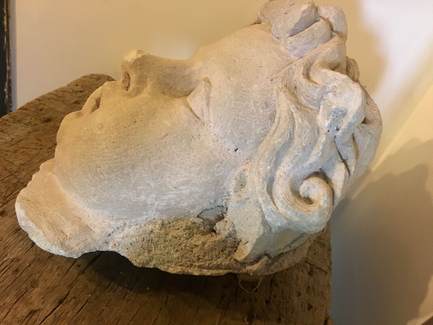 Plaster head