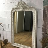 Louis Philippe pediment mirror 71x120cm