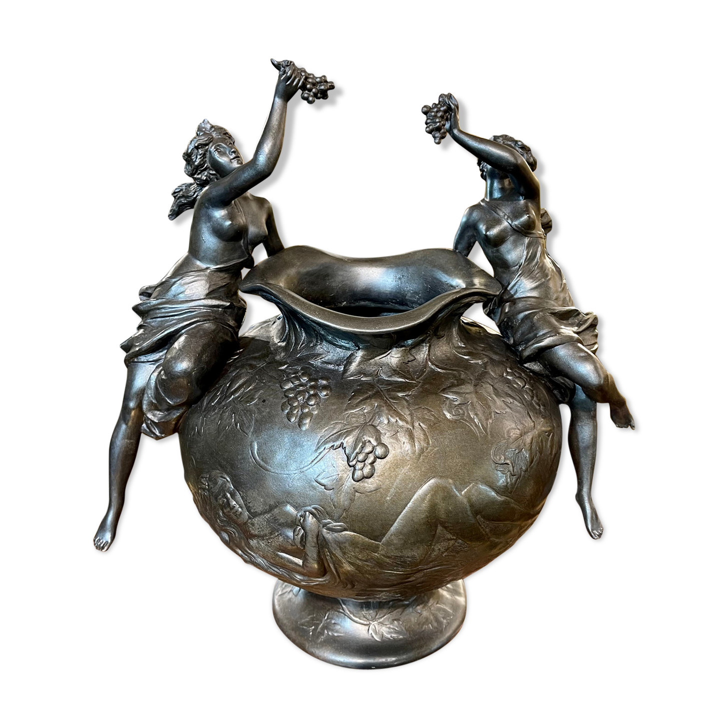 Art Nouveau period vase signed Charles POerron